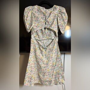 Floral Print Women's Dress
